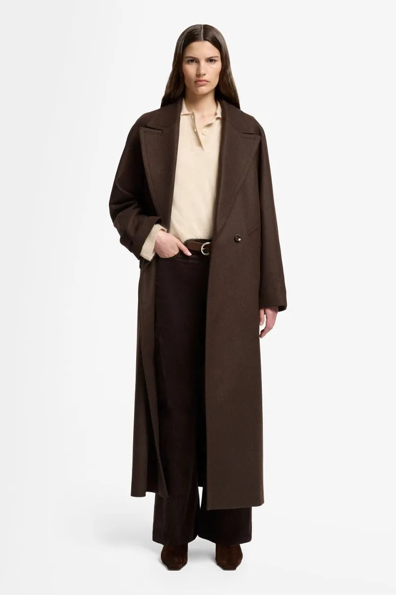 7 For All Mankind_Brown_Double Breasted Coat in Wool Blend_7N2N0F61_1S0_02