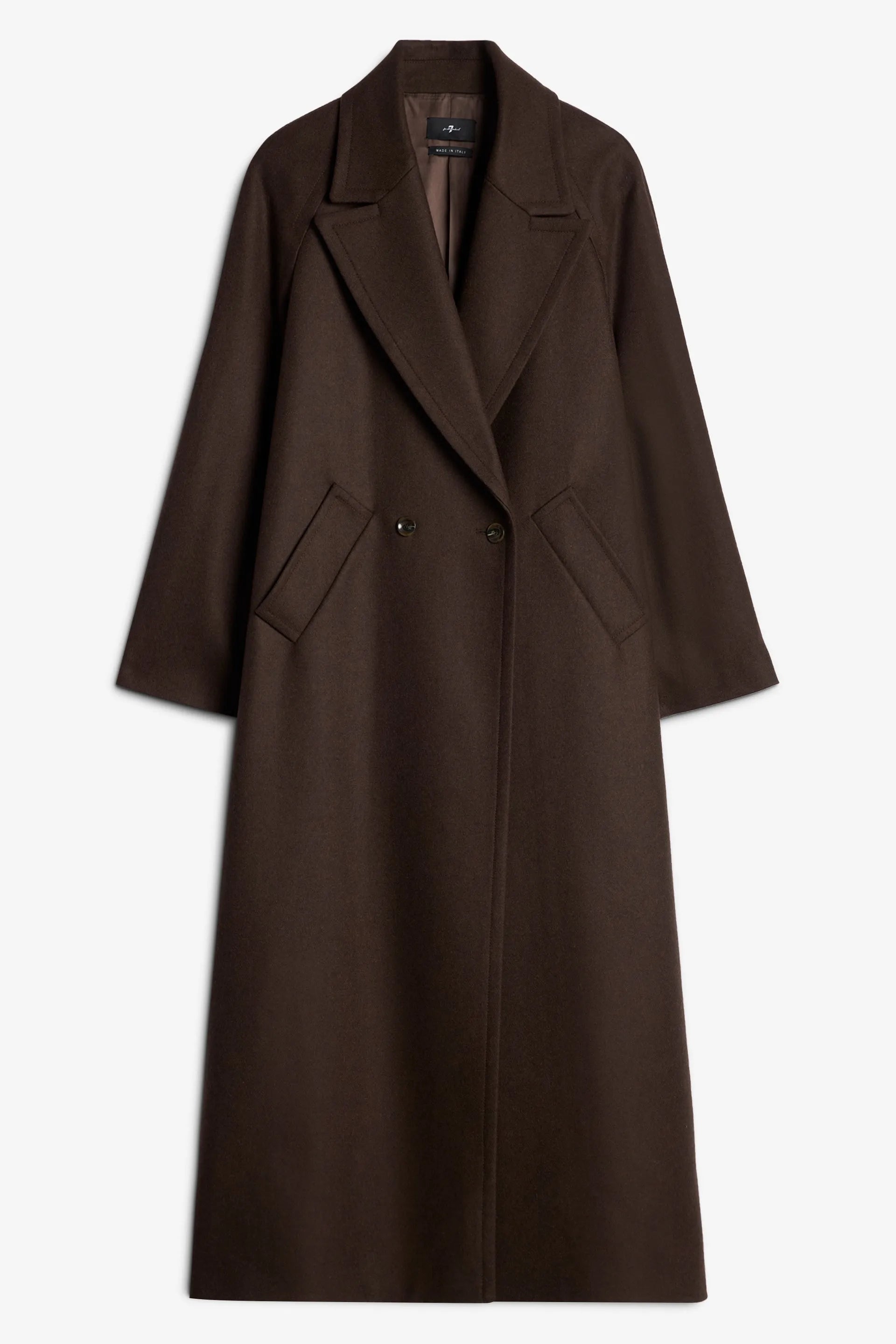 7 For All Mankind_Brown_Double Breasted Coat in Wool Blend_7N2N0F61_1S0_07