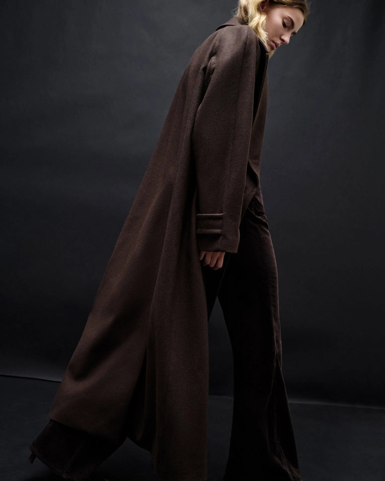 7 For All Mankind_Brown_Double Breasted Coat in Wool Blend_7N2N0F61_1S0_08