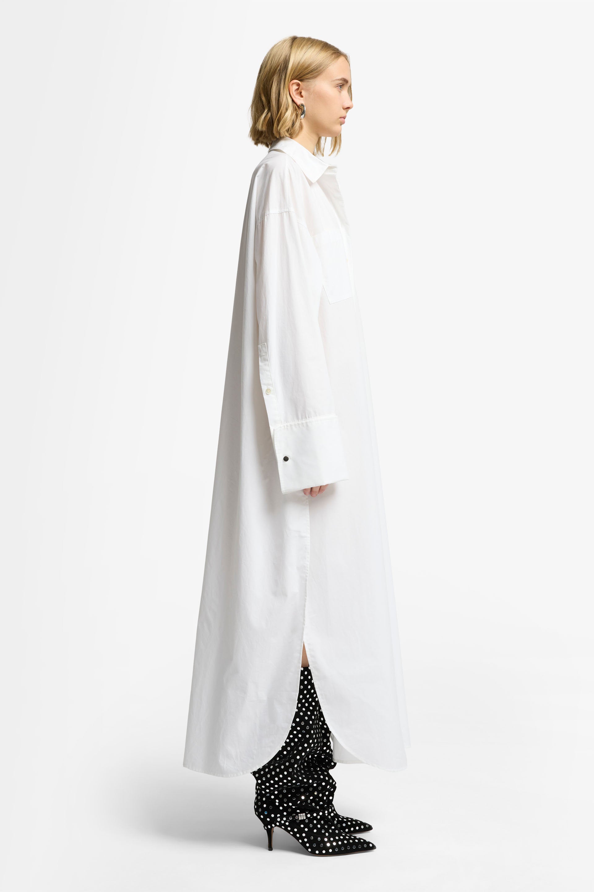 7 For All Mankind_Shirt Dress Popeline White_7N473C46-WHT_WHT_06