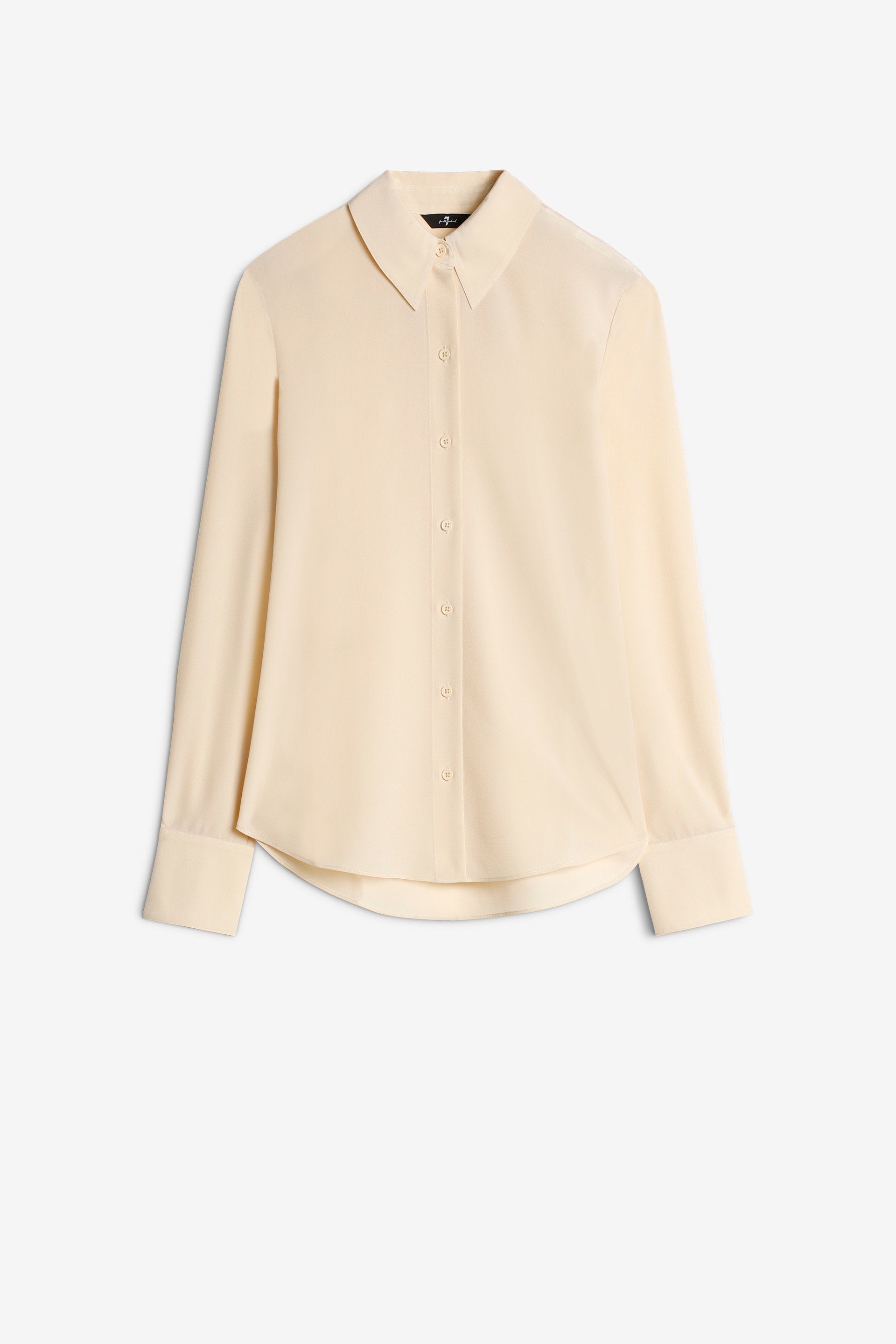 7 For All Mankind_LS Slim Fit Blouse Silk Sand_7N589480-SAN_SAN_03