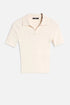 7 For All Mankind Glaze Women Short Sleeve Polo Sweater SKU: 7N9F0G70_3G2 Image 01