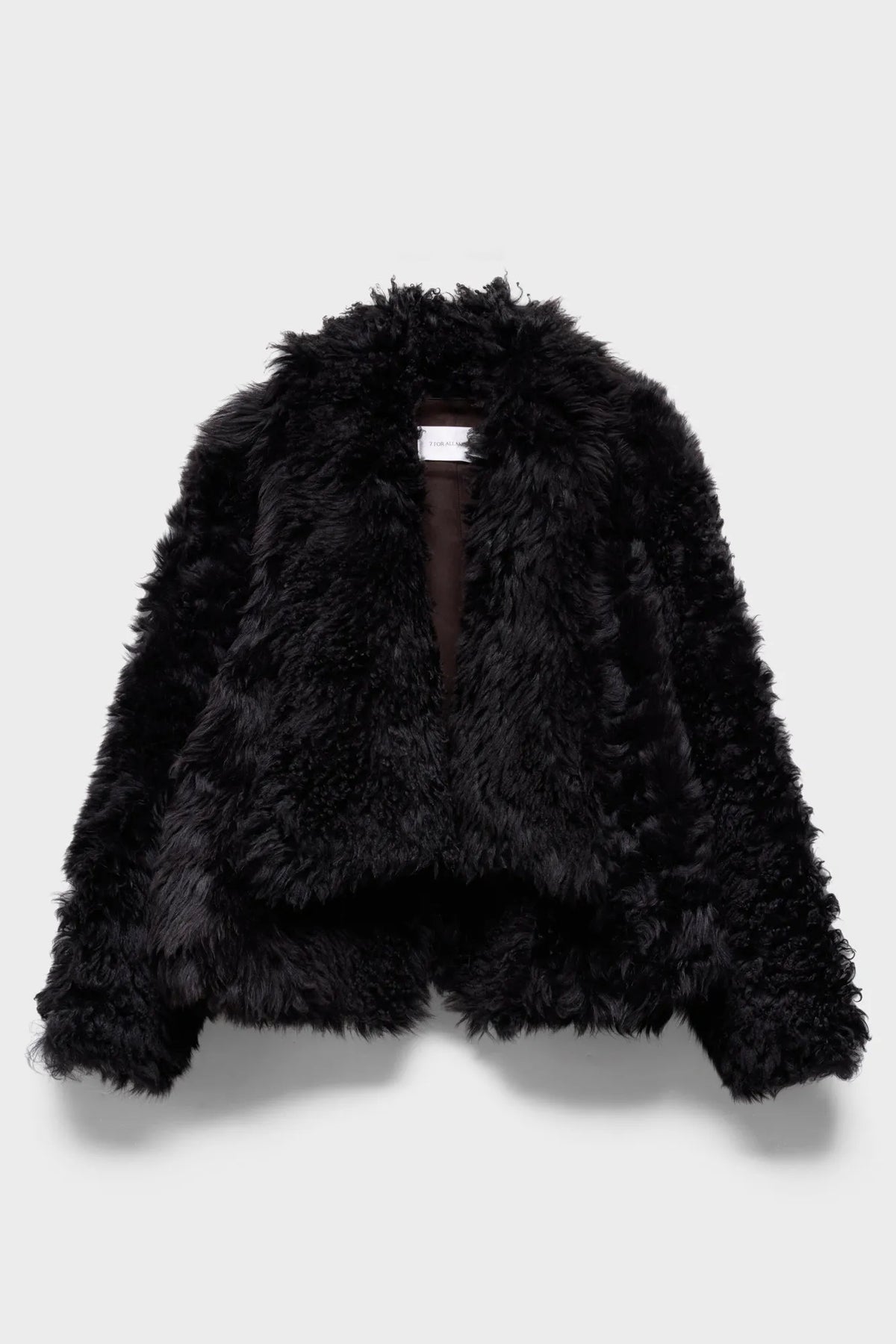 7 For All Mankind Sable Women Shearling Jacket in Leather SKU: 7NEY0H67_3W0 Image 06