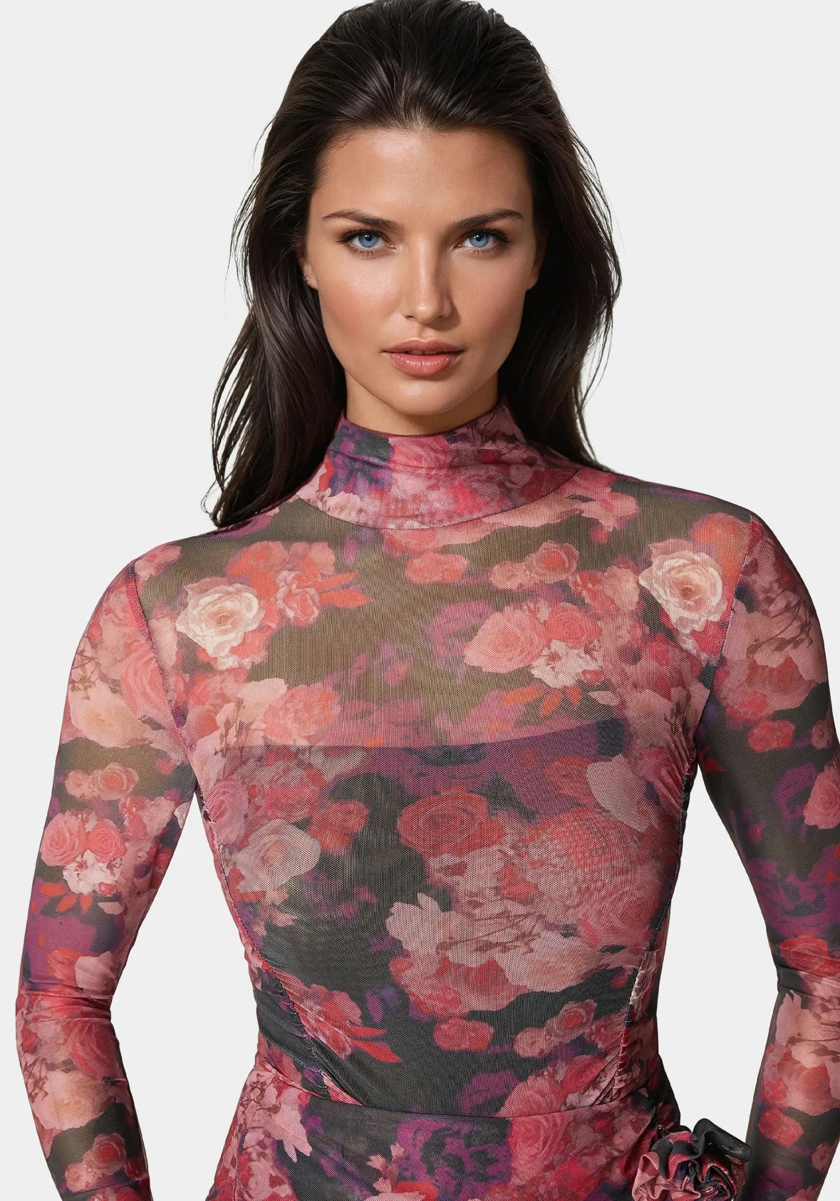 Bebe_Floral Mesh Bodysuit_7SKB0137BE_ROMANTIC FLORAL PRINT_04
