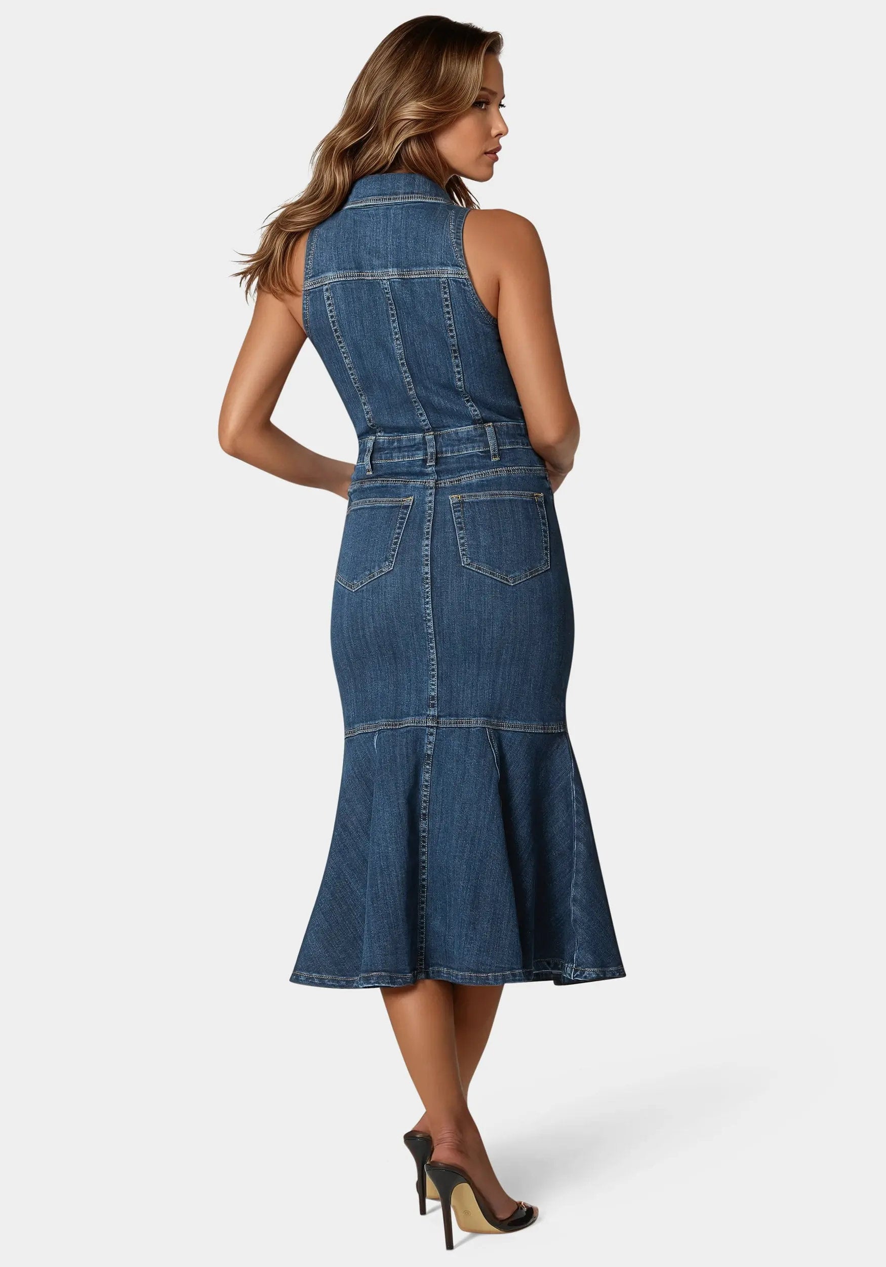 Bebe_Halter Midi Denim Dress_7SWN0199BE_TRUE BLUE WASH_03
