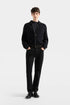 7 For All Mankind Black Men The Straight 32" in Luxe Vintage SKU: 7T4D0A20_3U6 Image 01