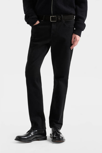 7 For All Mankind Black Men The Straight 32" in Luxe Vintage SKU: 7T4D0A20_3U6 Image 02