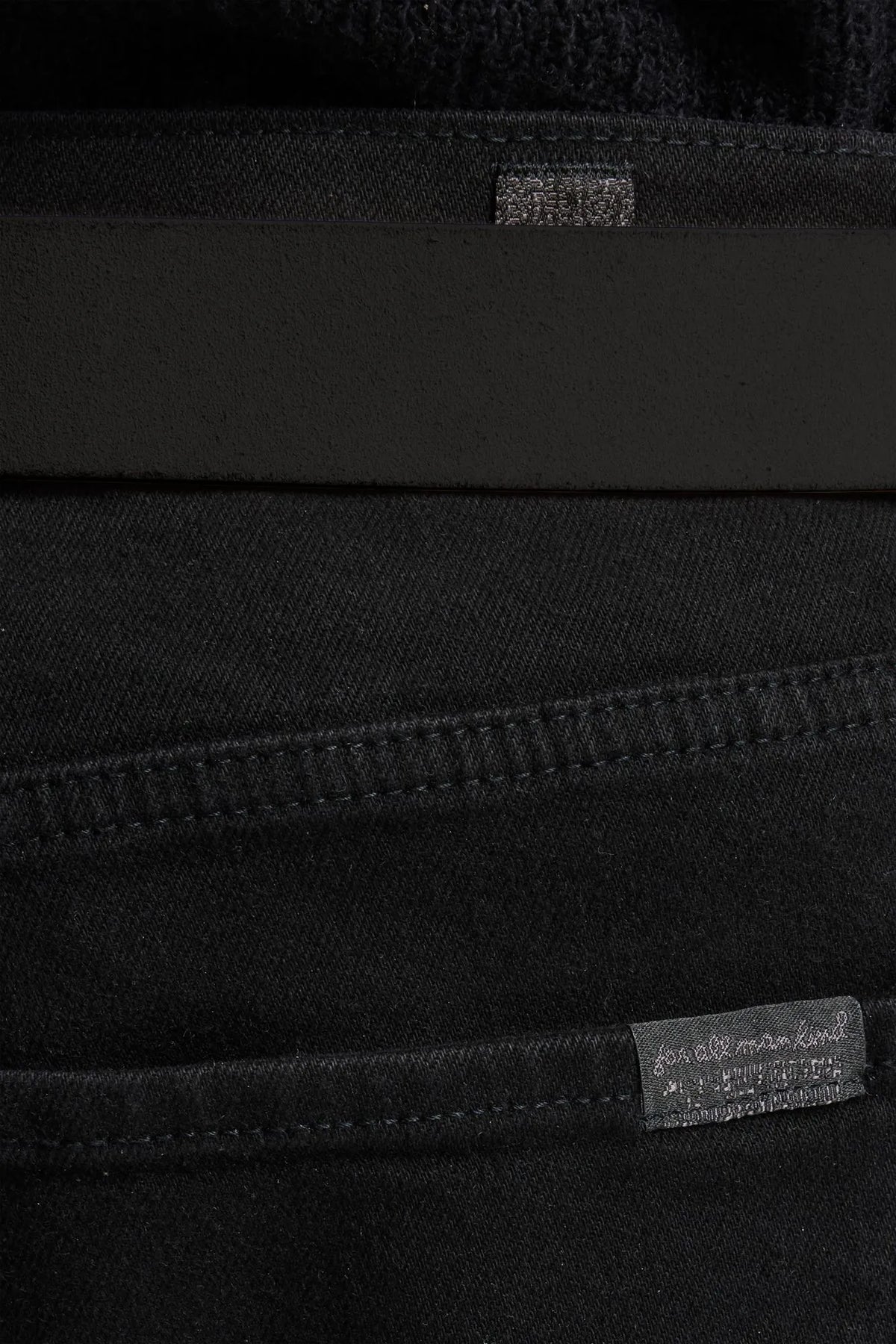 7 For All Mankind Black Men The Straight 32" in Luxe Vintage SKU: 7T4D0A20_3U6 Image 03