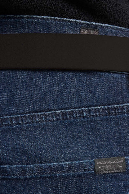 7 For All Mankind Dark Blue Men The Bootcut in Airweft SKU: 7T4E083L_1C6 Image 03