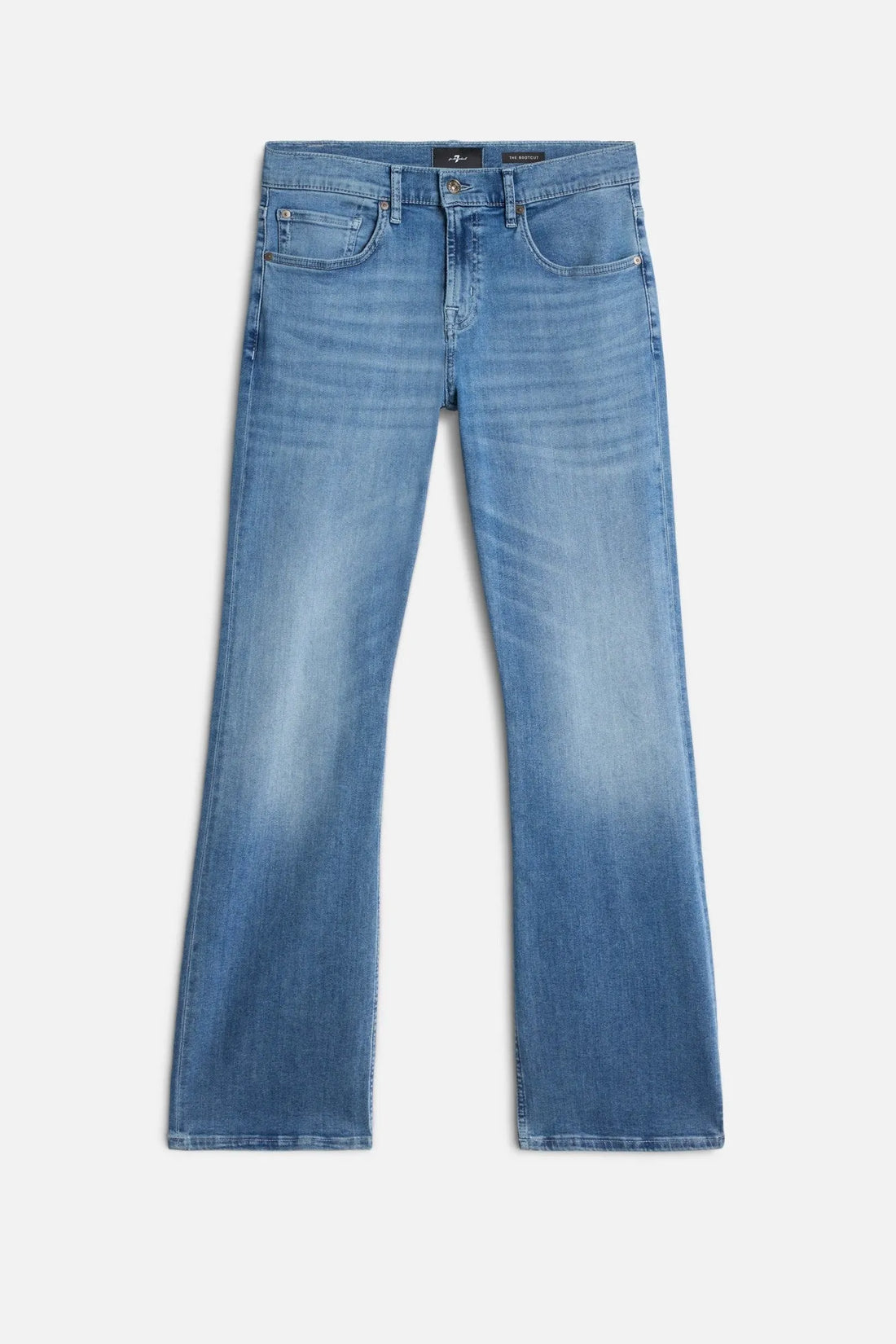 7 For All Mankind Mid Blue Men The Bootcut SKU: 7T4E0B10_3BR Image 01