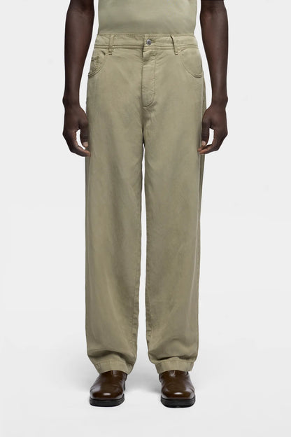7 For All Mankind Army Men Hybrid Jogger in Linen Blend SKU: 7TBY0E41_ARM Image 02
