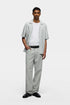 7 For All Mankind Dusty Blue Men Hybrid Jogger in Linen Blend SKU: 7TBY0E41_XGD Image 01