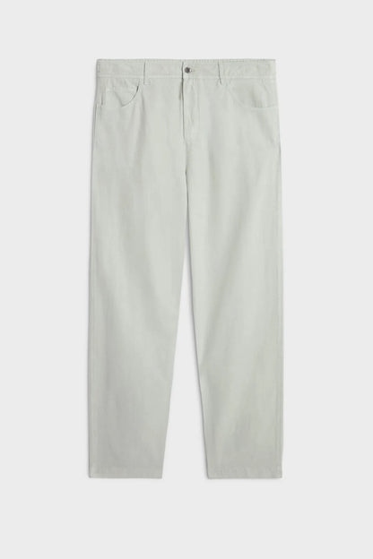 7 For All Mankind Dusty Blue Men Hybrid Jogger in Linen Blend SKU: 7TBY0E41_XGD Image 06