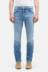 7 For All Mankind Light Blue Men Slimmy in Luxe Performance SKU: 7TC40C12_1VV Image 03