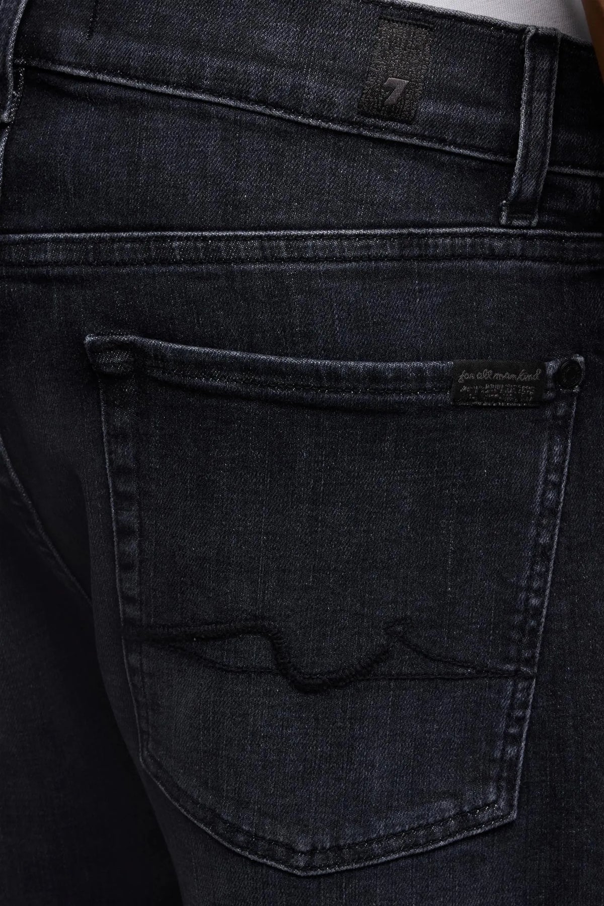 7 For All Mankind Black Men Slimmy in Luxe Performance SKU: 7TC40C34_3LG Image 03