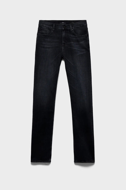 7 For All Mankind Black Men Slimmy in Luxe Performance SKU: 7TC40C34_3LG Image 06
