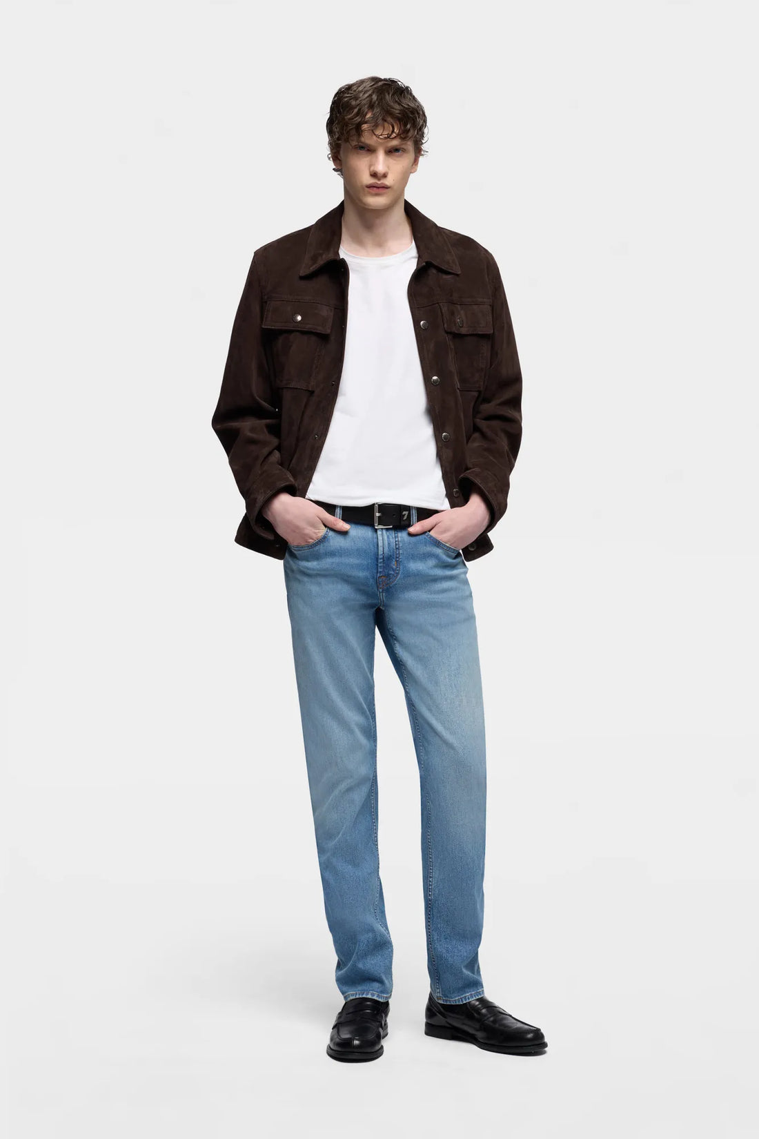7 For All Mankind Haven Men Slimmy in Luxe Motion SKU: 7TC40F27_HVN Image 01