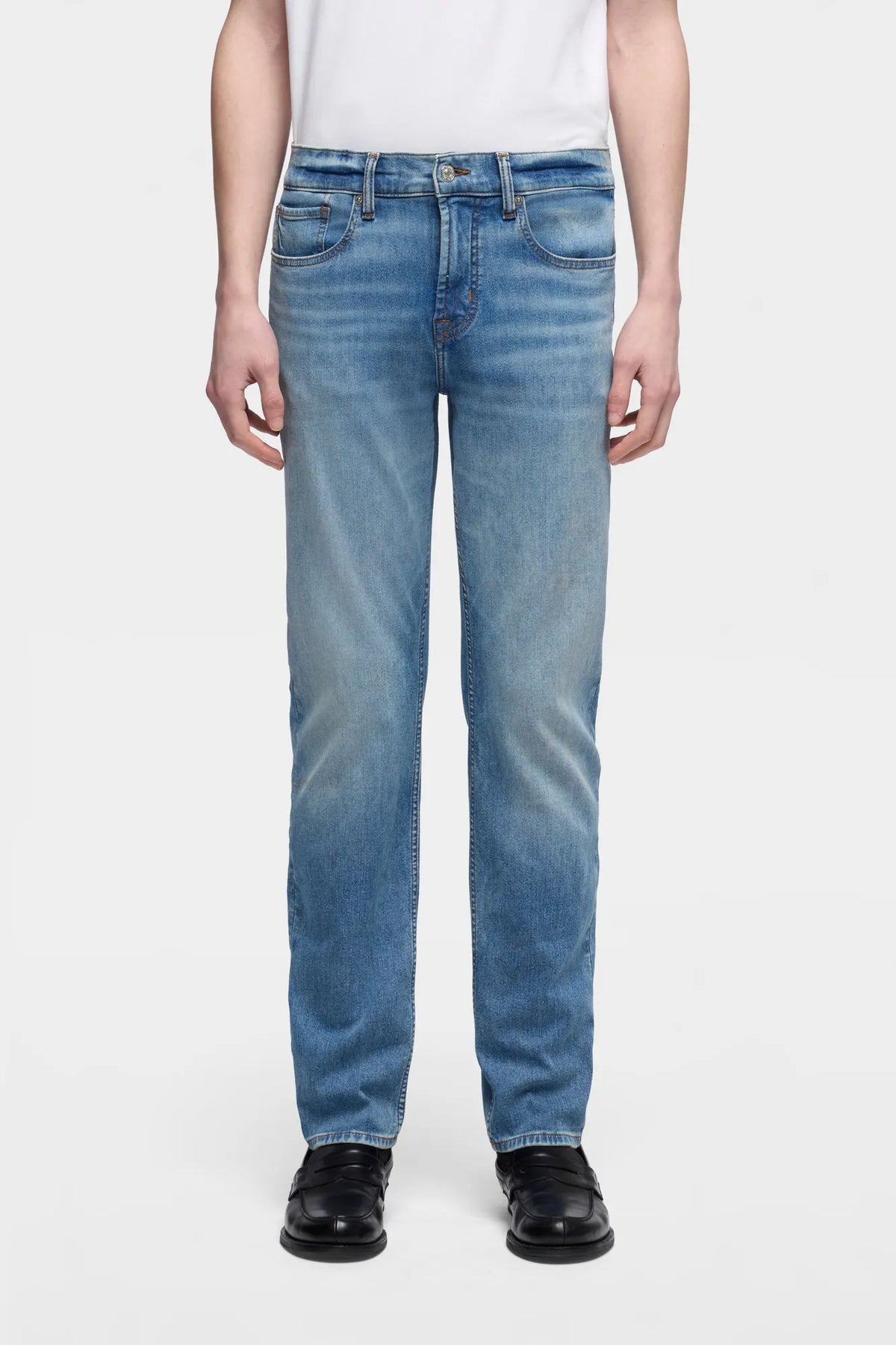 7 For All Mankind Haven Men Slimmy in Luxe Motion SKU: 7TC40F27_HVN Image 02