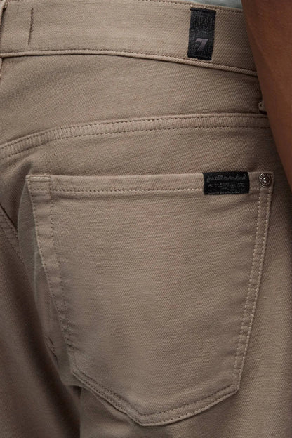 7 For All Mankind Beige Men Slimmy in Luxe Motion SKU: 7TC40H09_3LD Image 03