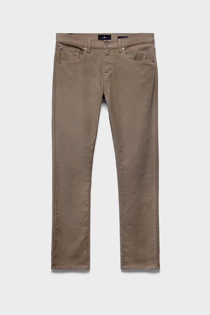 7 For All Mankind Beige Men Slimmy in Luxe Motion SKU: 7TC40H09_3LD Image 06