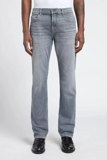 7 For All Mankind Grey Men Slimmy Special Edition Jeans SKU: 7TC4SC11_3LI Image 01