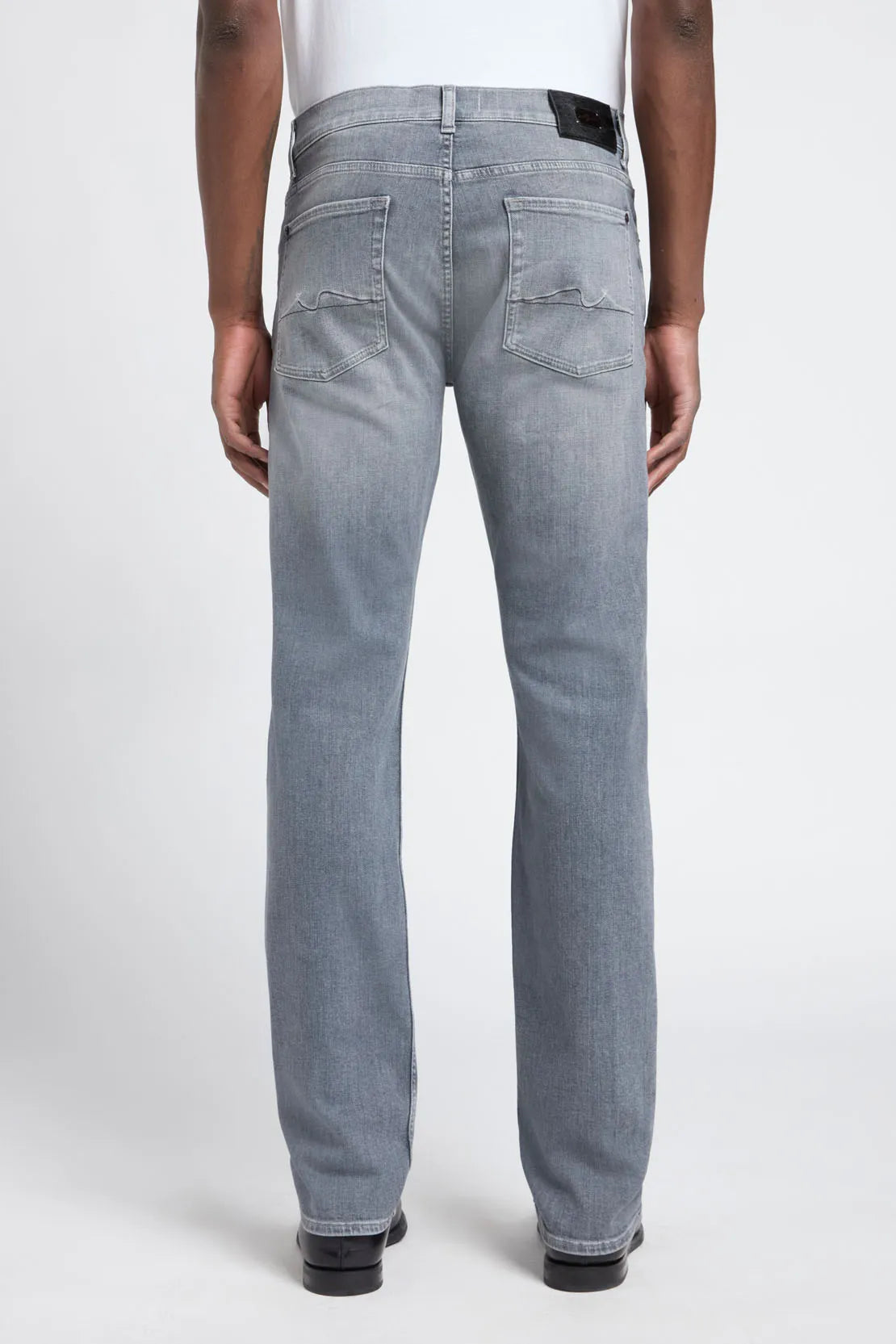 7 For All Mankind Grey Men Slimmy Special Edition Jeans SKU: 7TC4SC11_3LI Image 02