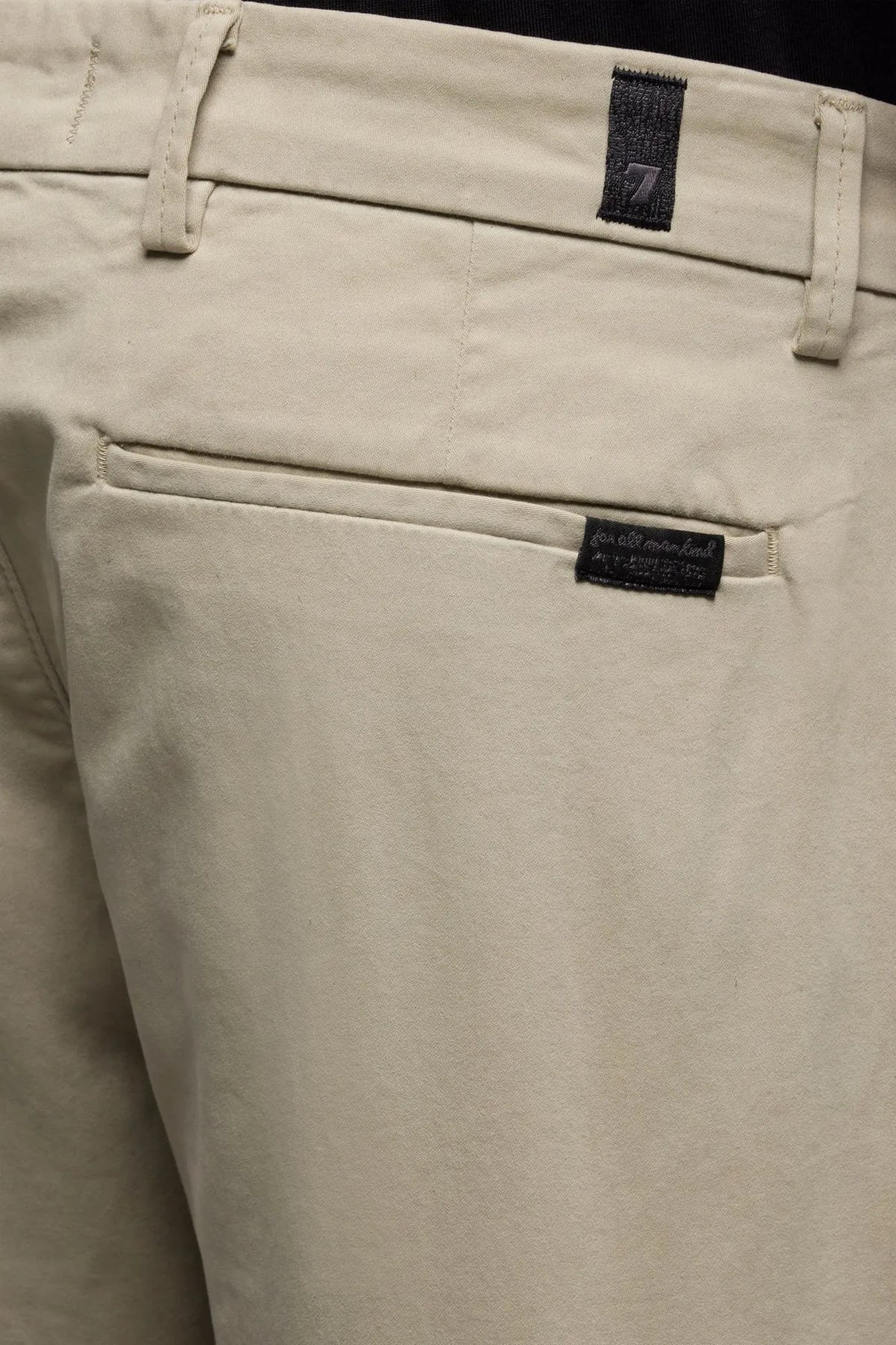 7 For All Mankind Beige Men Slimmy Chinos SKU: 7TC50E45_3ND Image 03