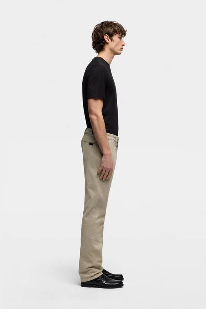 7 For All Mankind Beige Men Slimmy Chinos SKU: 7TC50E45_3ND Image 05