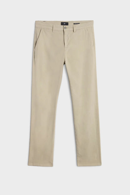 7 For All Mankind Beige Men Slimmy Chinos SKU: 7TC50E45_3ND Image 06