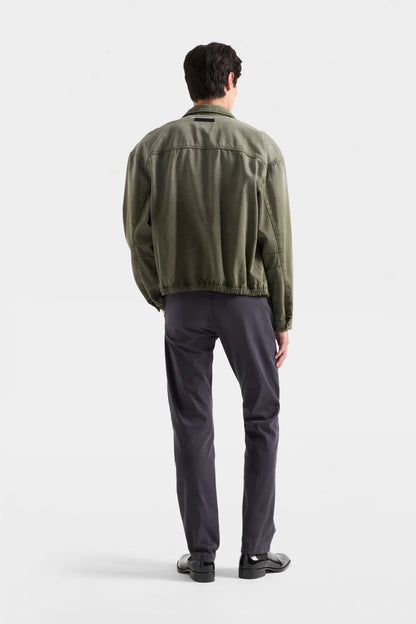 7 For All Mankind Dark Blue Men Slimmy Chinos SKU: 7TC50E45_STS Image 04