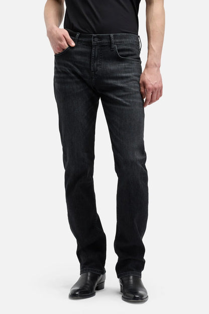 7 For All Mankind Black Men Standard in Luxe Performance SKU: 7TE10B82_1VY Image 03