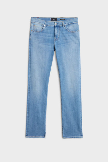 7 For All Mankind Light Blue Men Standard in Luxe Performance SKU: 7TE10C12_3LF Image 06