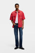 7 For All Mankind Mid Blue Men Standard in Luxe Performance SKU: 7TE10C42_3LH Image 01