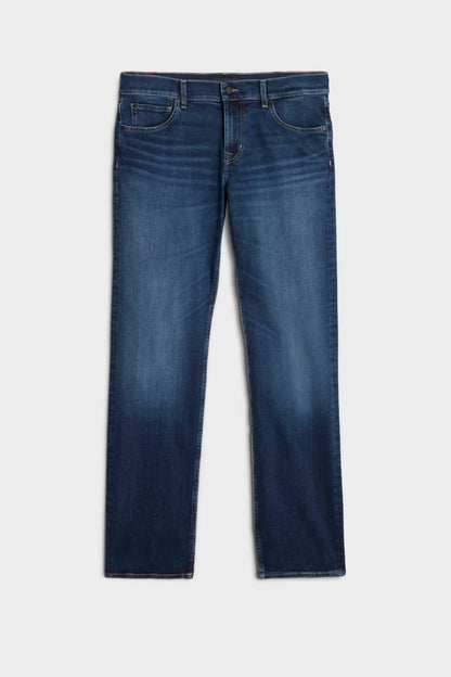 7 For All Mankind Mid Blue Men Standard in Luxe Performance SKU: 7TE10C42_3LH Image 07