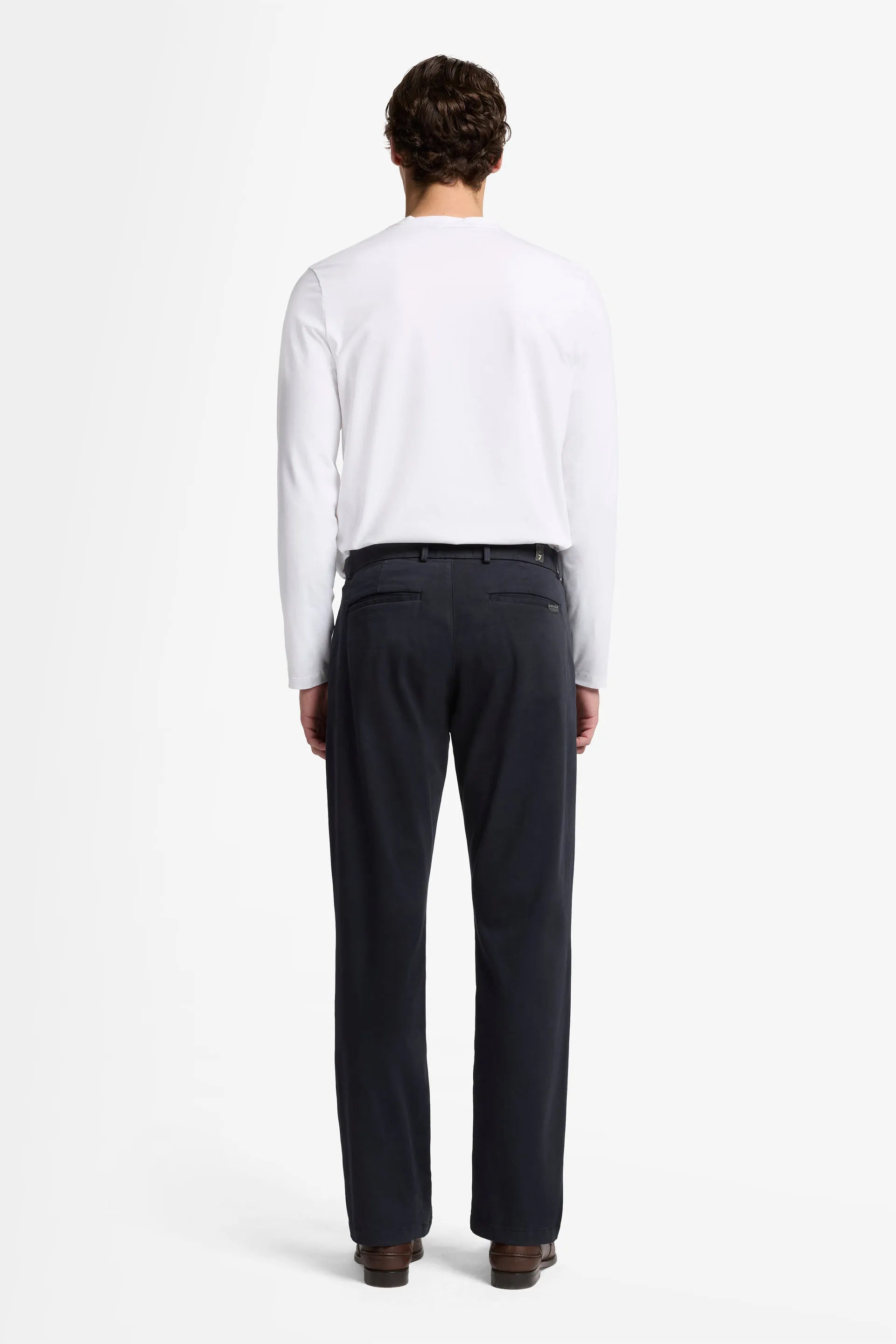 7 For All Mankind_Blue_Straight Chino in Luxe Performance Sateen_7TE31T49_1NG_04