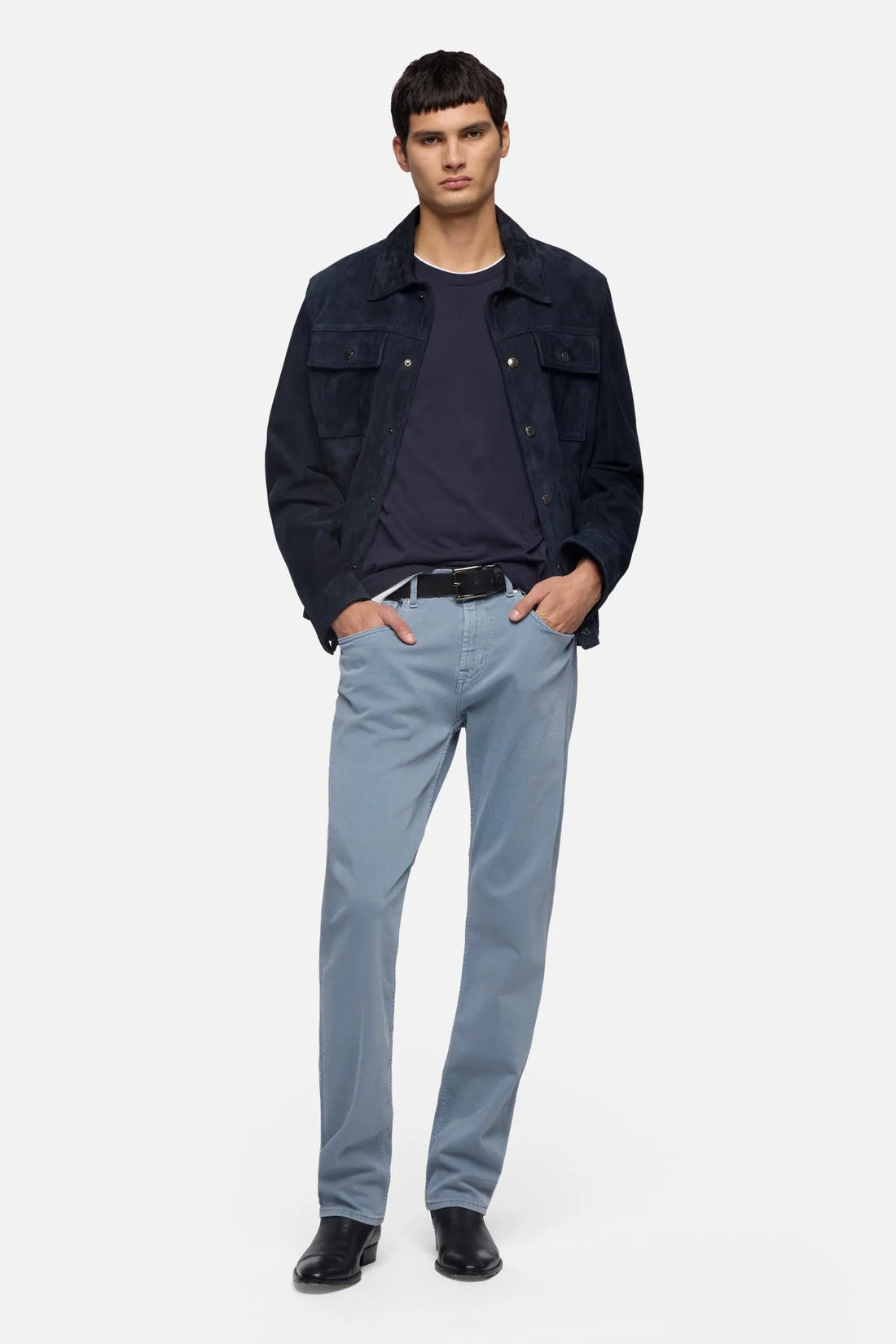 7 For All Mankind Cloud Men The Straight in Left Hand SKU: 7TE70E27_3BD Image 02
