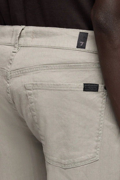 7 For All Mankind Iron Men The Straight in Denim Linen SKU: 7TE70G06_3BC Image 04