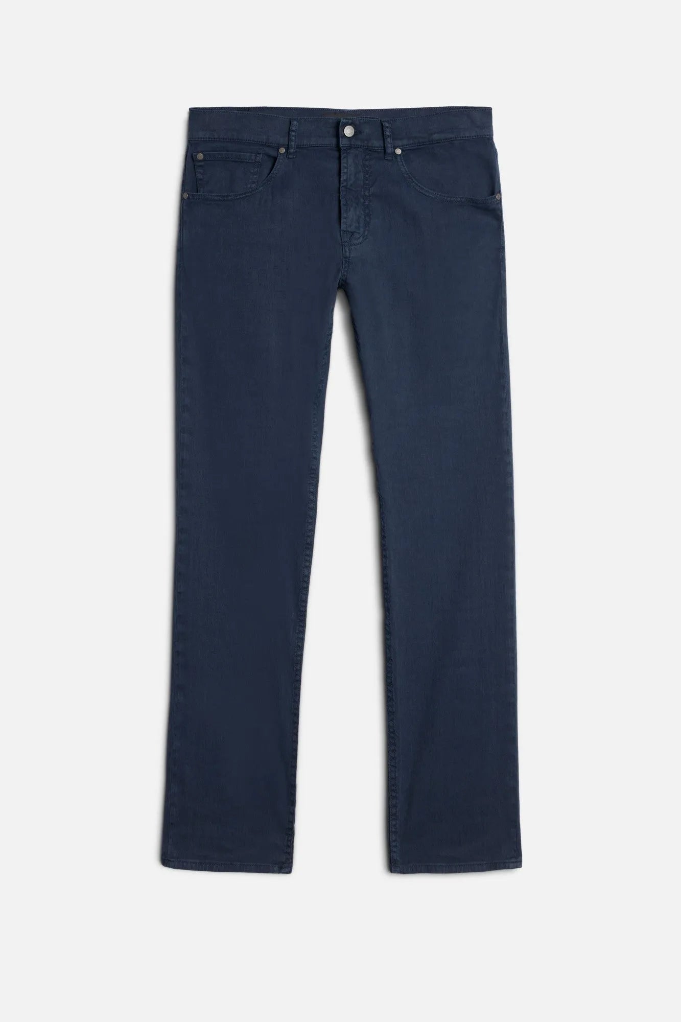 7 For All Mankind Ocean Men The Straight in Denim Linen SKU: 7TE70G06_3BL Image 01