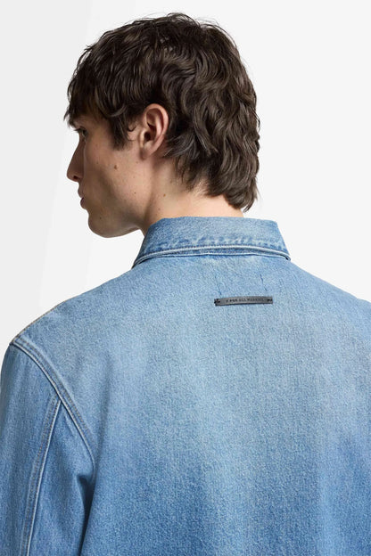 7 For All Mankind_Light Blue_Harrington Jacket_7TI20E35_1DS_03