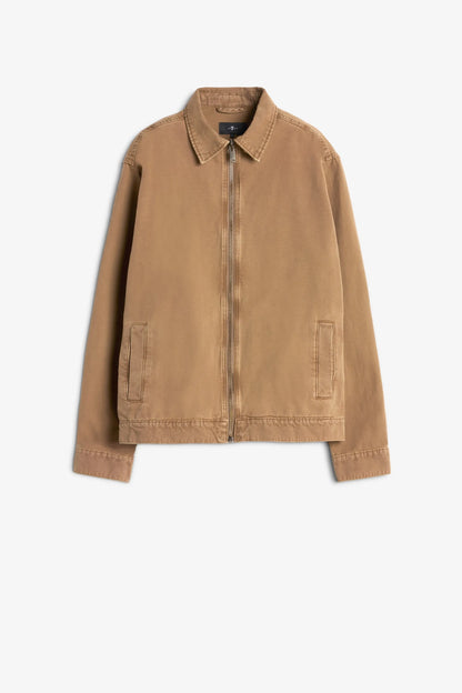 7 For All Mankind_Beige_Harrington Jacket Canvas Khaki_7TI20E44_1DG_08