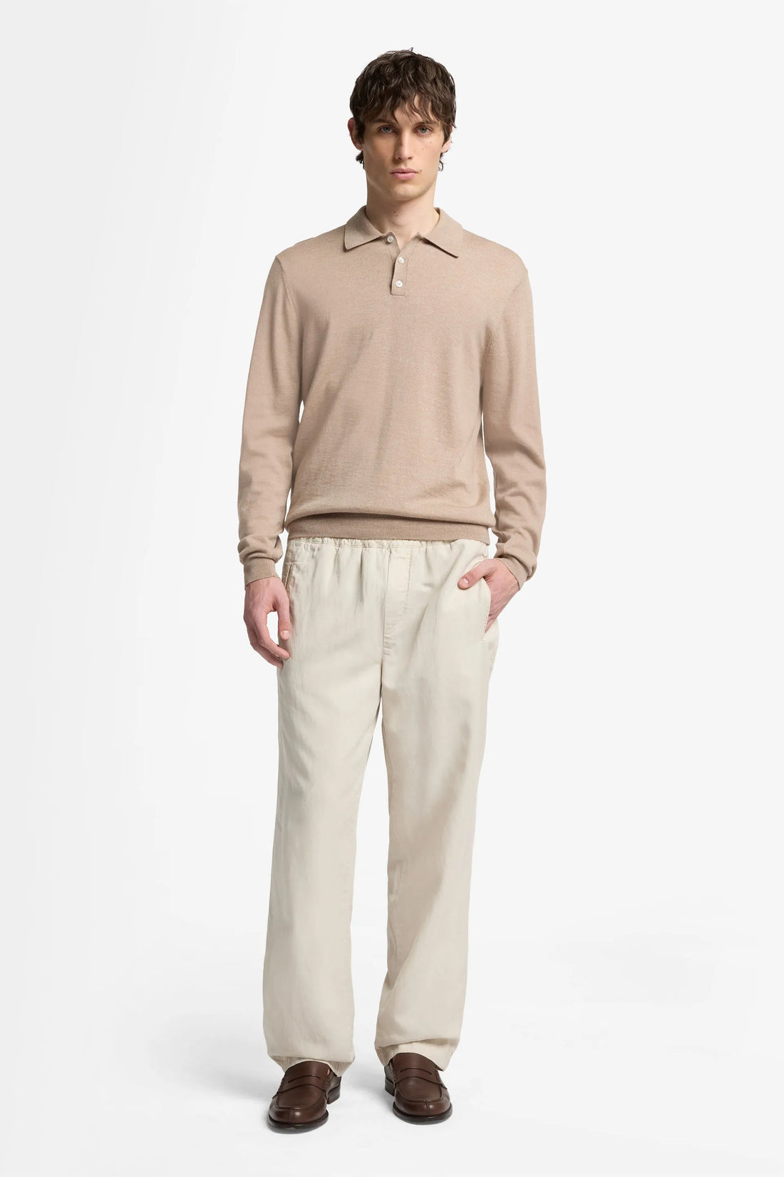 7 For All Mankind_White_Jogger Pant in Cotton Tencel_7TI50E41_BON_01