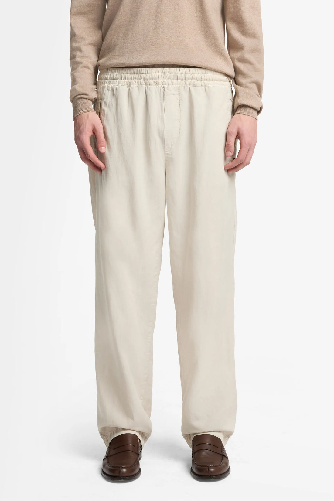 7 For All Mankind_White_Jogger Pant in Cotton Tencel_7TI50E41_BON_02