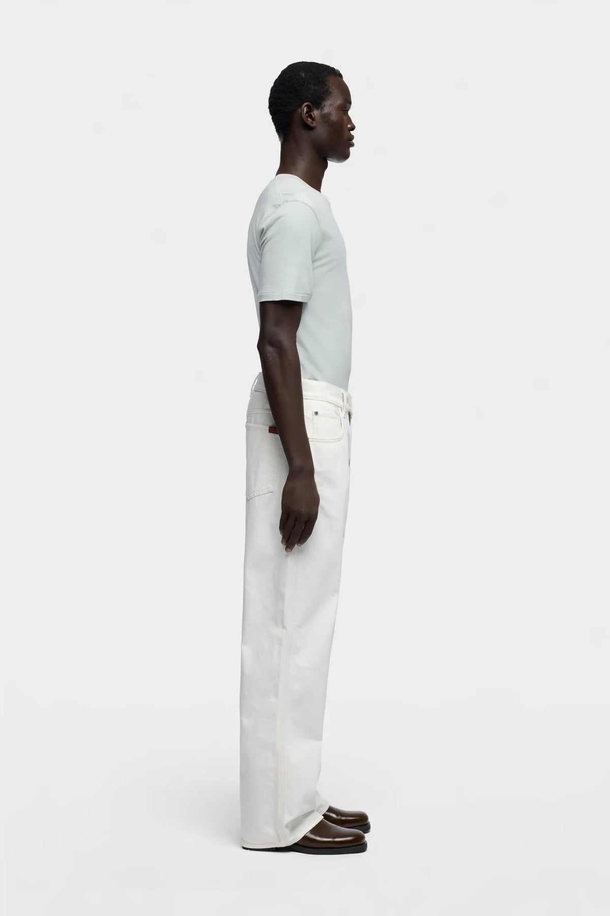 7 For All Mankind White Men Wide Leg SKU: 7TI91G86_3M9 Image 05