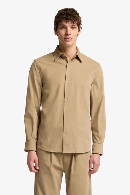 7 For All Mankind_Beige_Long Sleeve Regular Shirt in Comfort Twill_7TN80E39_1NP_01