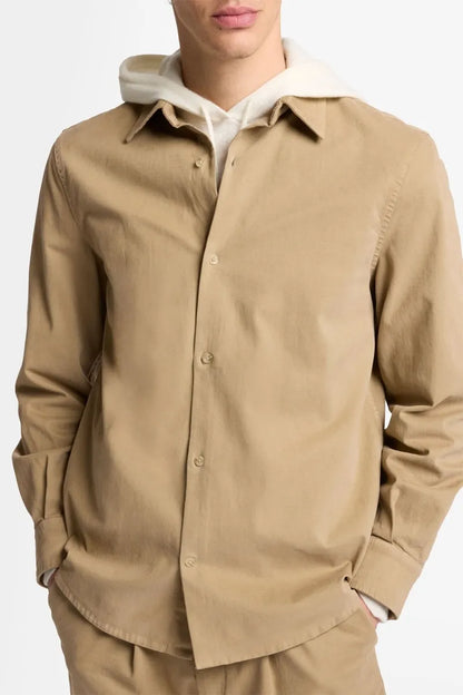 7 For All Mankind_Beige_Long Sleeve Regular Shirt in Comfort Twill_7TN80E39_1NP_03