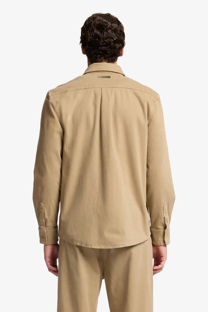 7 For All Mankind_Beige_Long Sleeve Regular Shirt in Comfort Twill_7TN80E39_1NP_04
