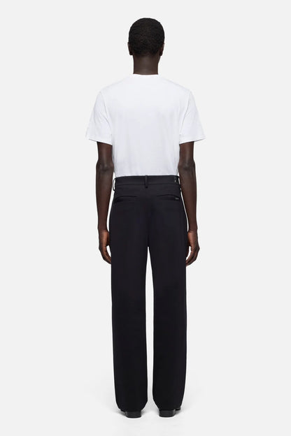 7 For All Mankind Black Men Pleated Trouser in Luxe Performance Knit SKU: 7TY50E23_BKN Image 05