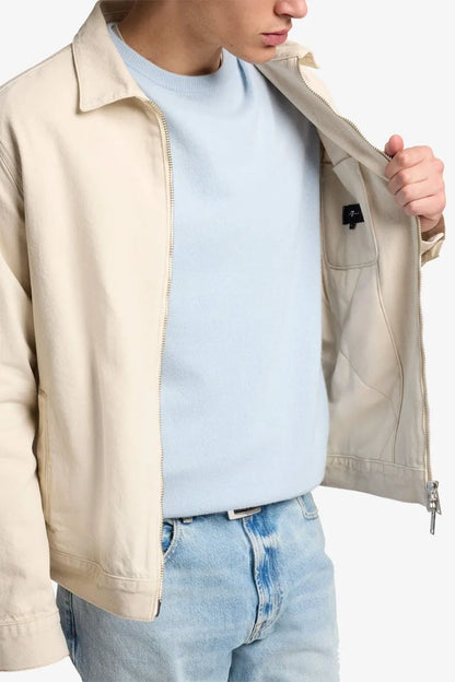 7 For All Mankind_Beige_Padded Harrington Jacket_7TY80E43_1NN_06