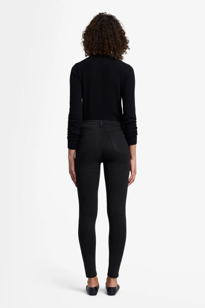 7 For All Mankind_Black_HIGH WAIST SKINNY in Slim Illusion_7U003526_SIB_04