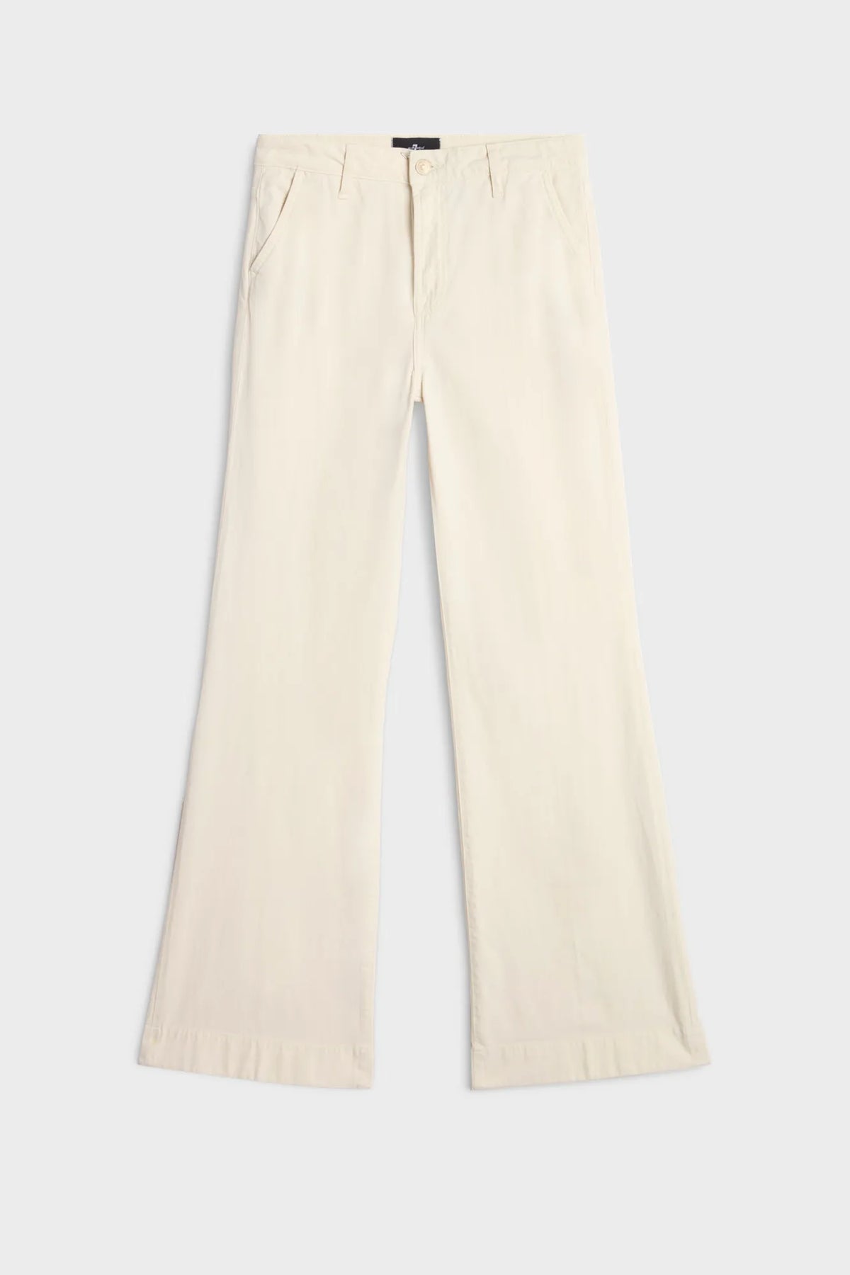 7 For All Mankind Ecru Women Modern Dojo in Comfort Twill SKU: 7U330E39_3O7 Image 06
